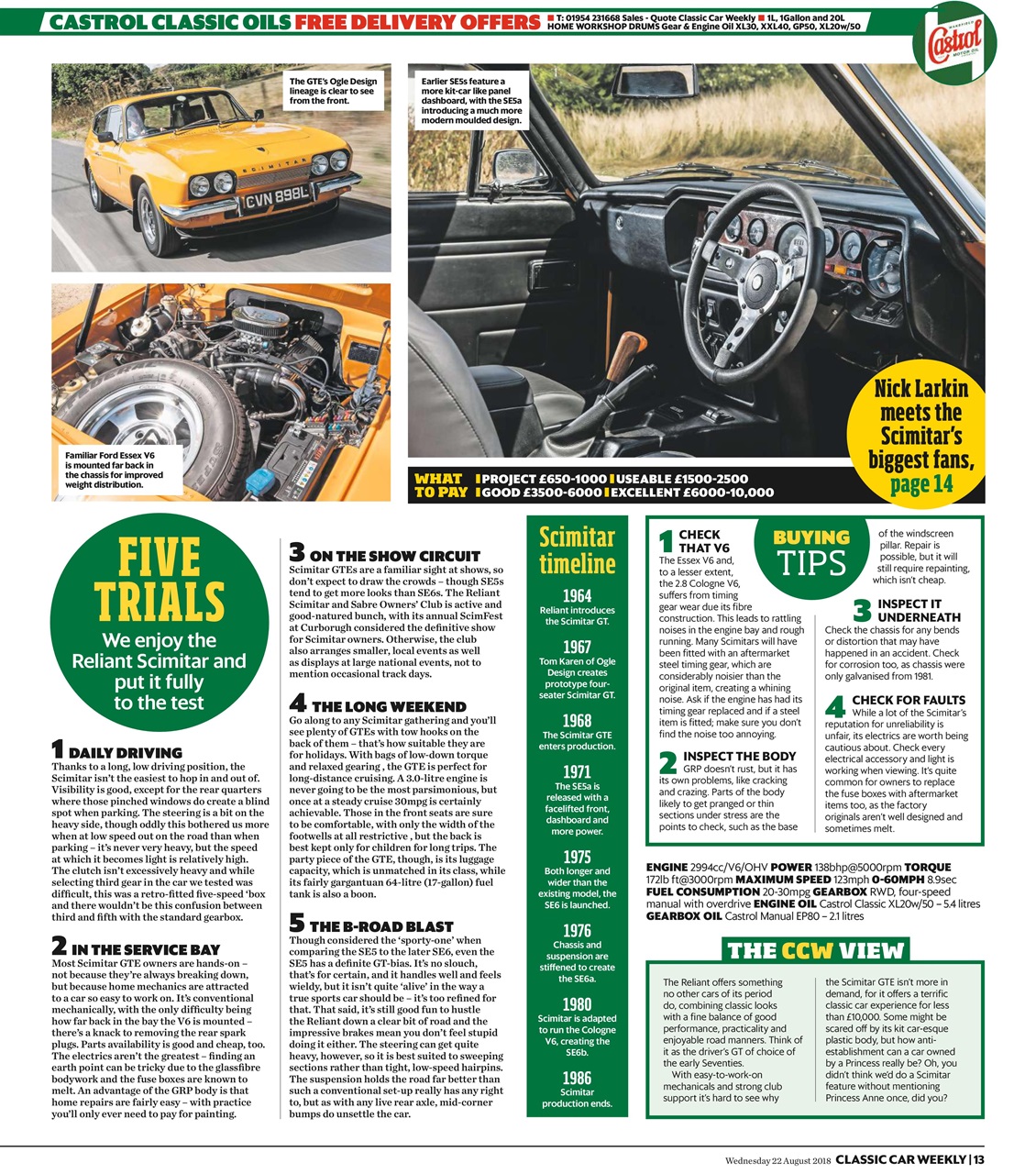 Classic Car Weekly Preview Pages