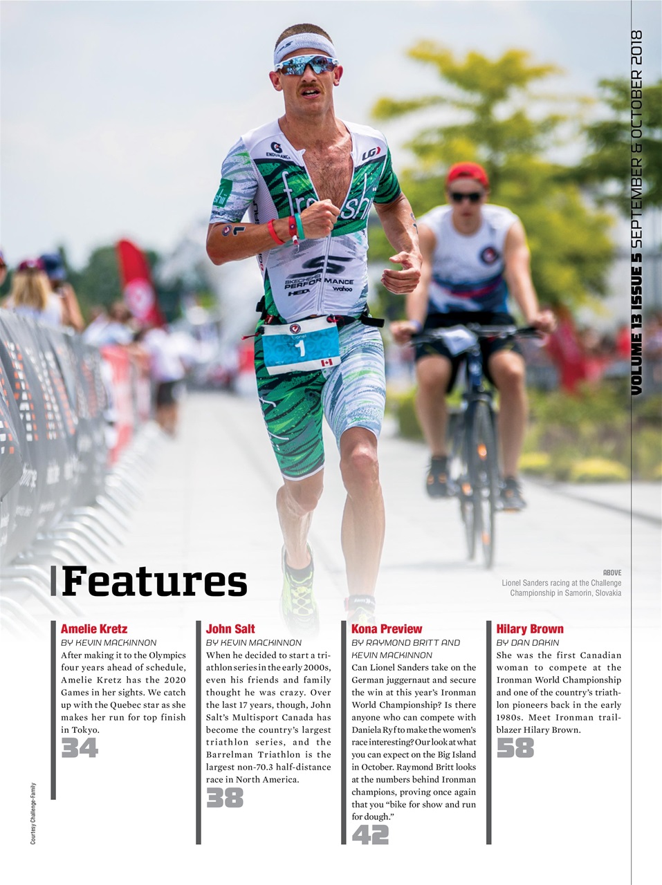 Triathlon Magazine Canada Preview Pages