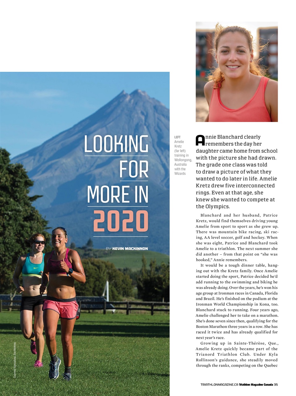Triathlon Magazine Canada Preview Pages