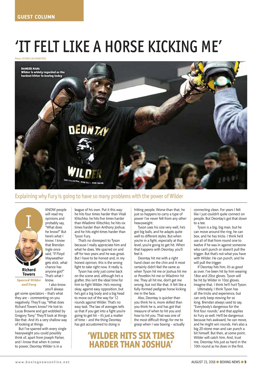 Boxing News Preview Pages
