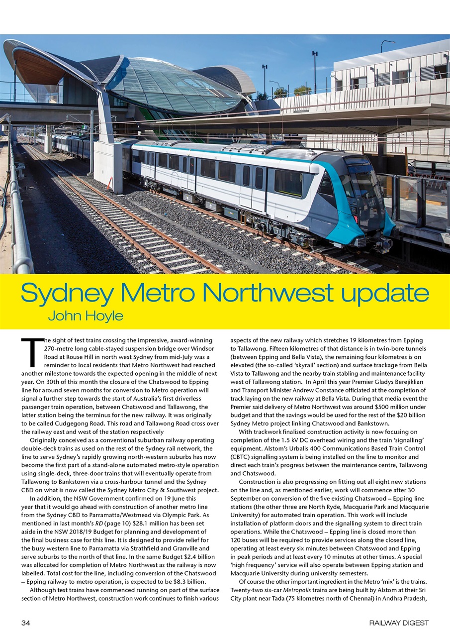 Railway Digest Preview Pages