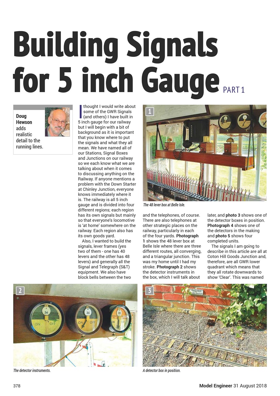 Model Engineer Preview Pages