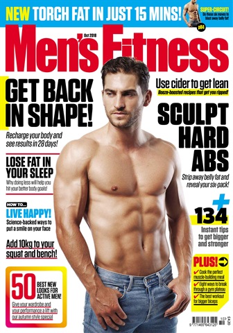 Men's Fitness Magazine October 2018 Back Issue