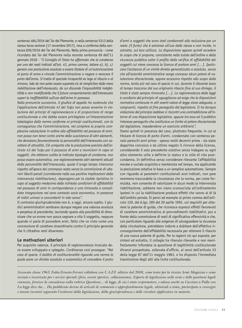 Caccia Magazine Preview Pages