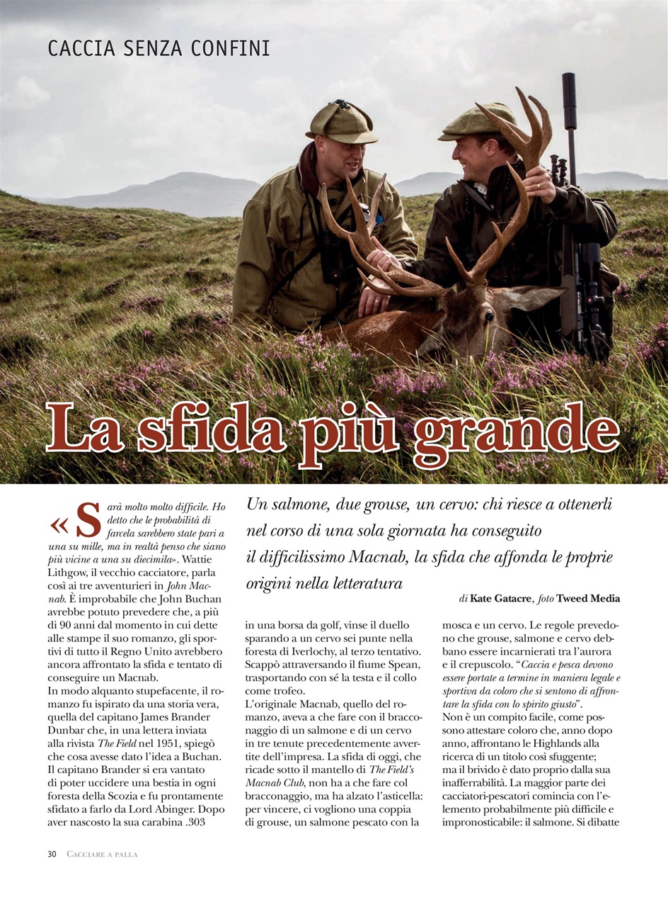 Caccia Magazine Preview Pages