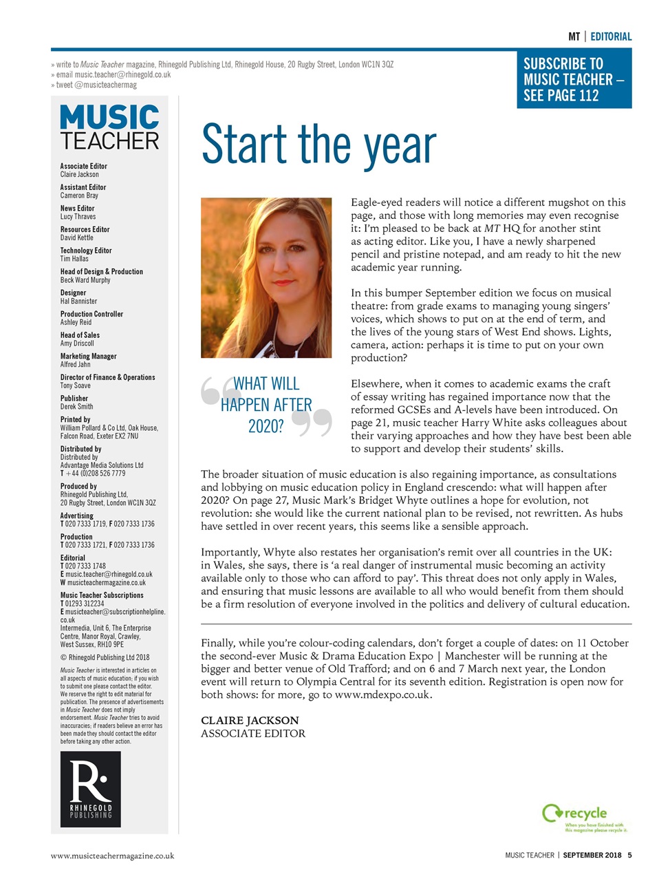 Music Teacher Preview Pages