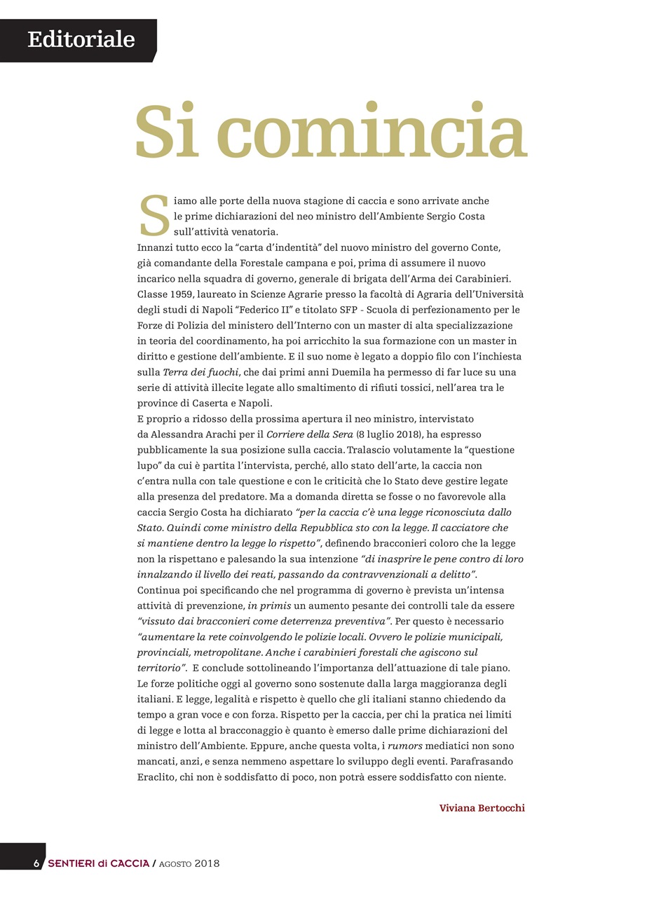 SENTIERI DI CACCIA Preview Pages