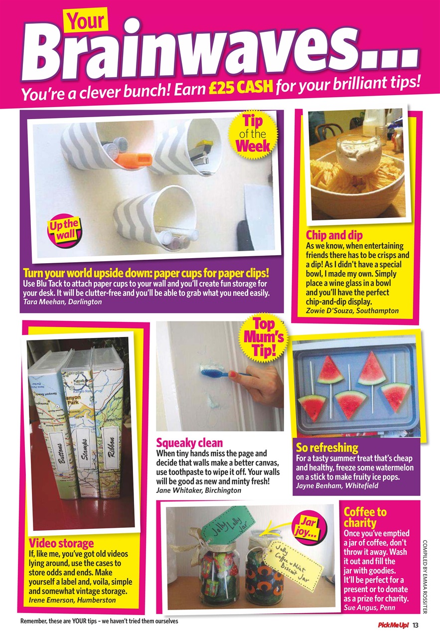 Pick Me Up Preview Pages