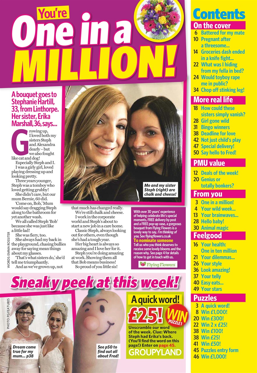 Pick Me Up Preview Pages