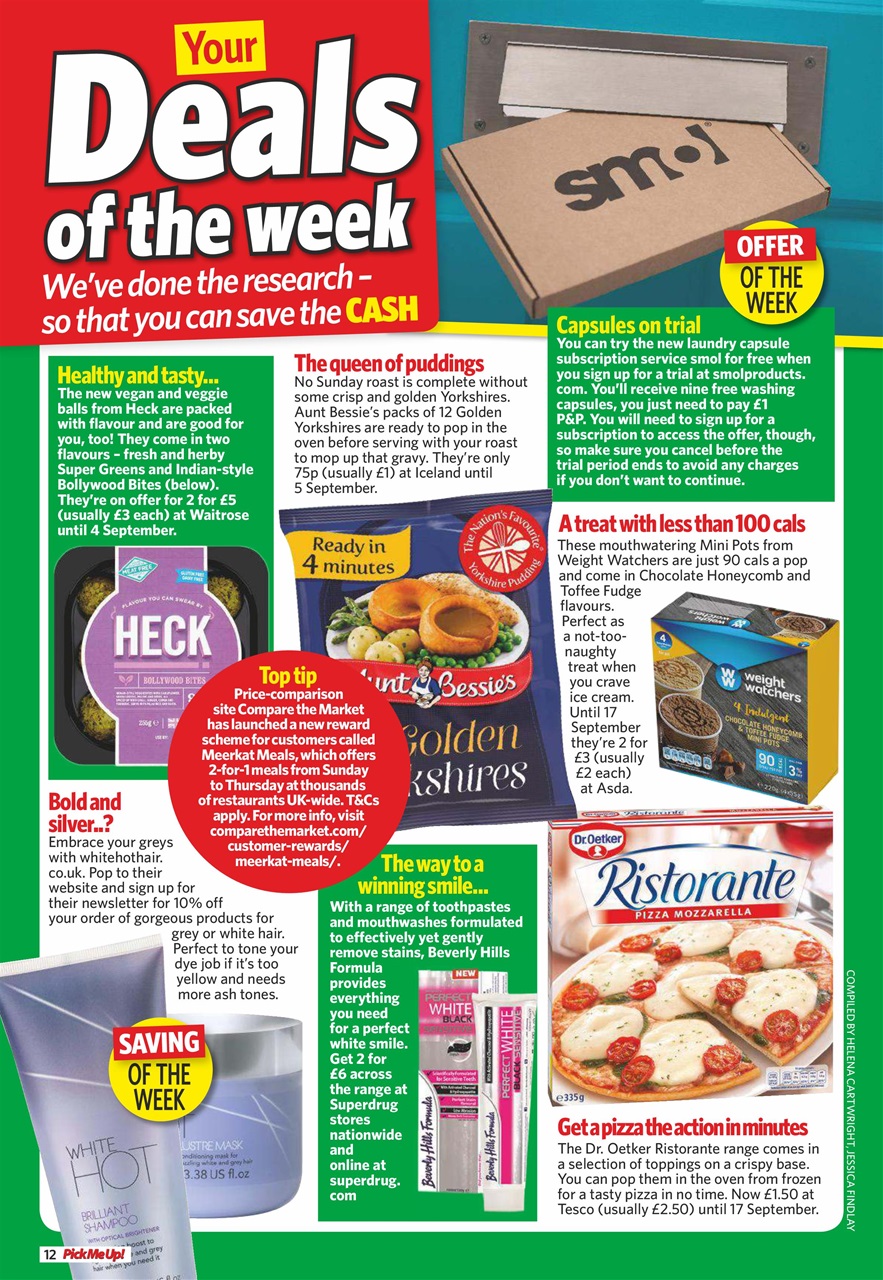 Pick Me Up Preview Pages