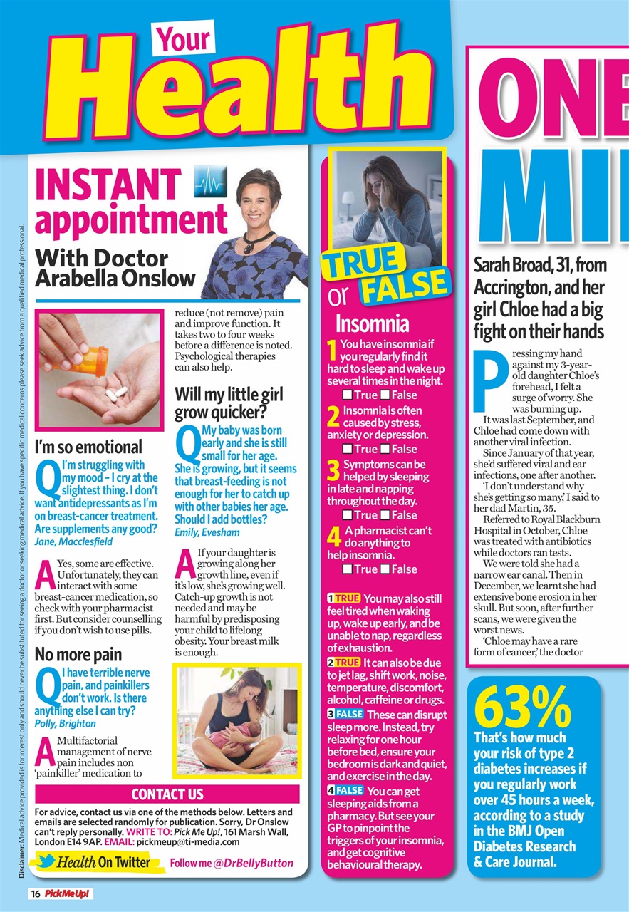 Pick Me Up Preview Pages