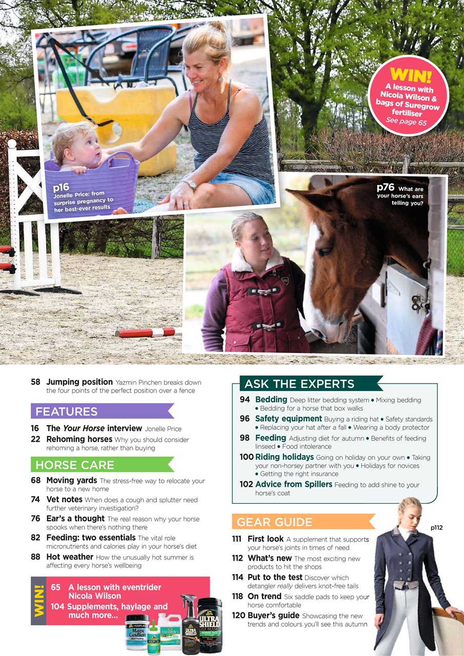 Your Horse Preview Pages