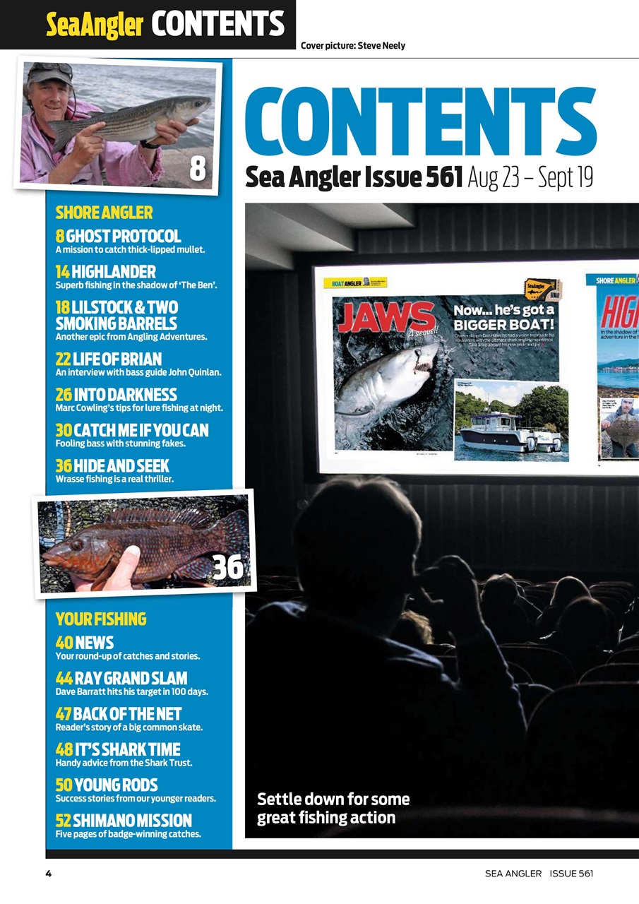 Sea Angler Preview Pages