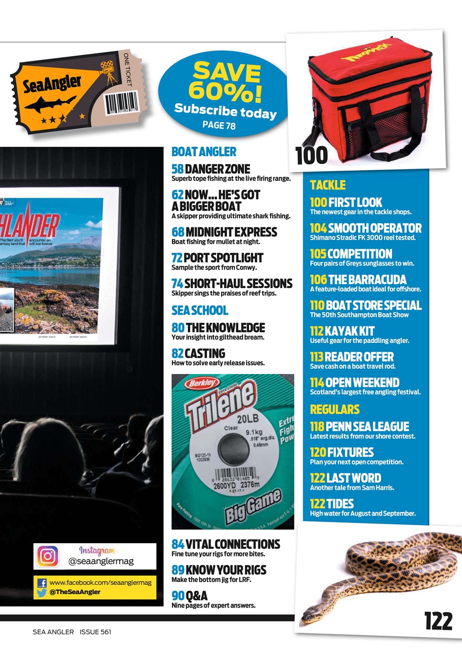 Sea Angler Preview Pages
