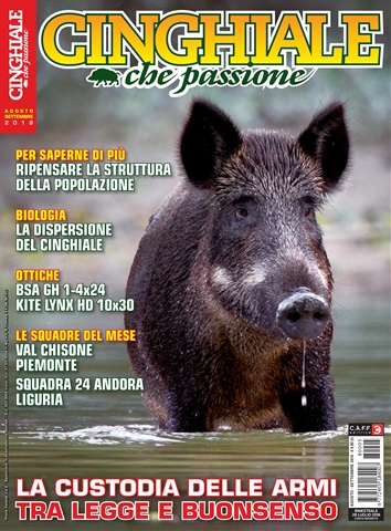 Agosto-Settembre 2018 issue Agosto-Settembre 2018