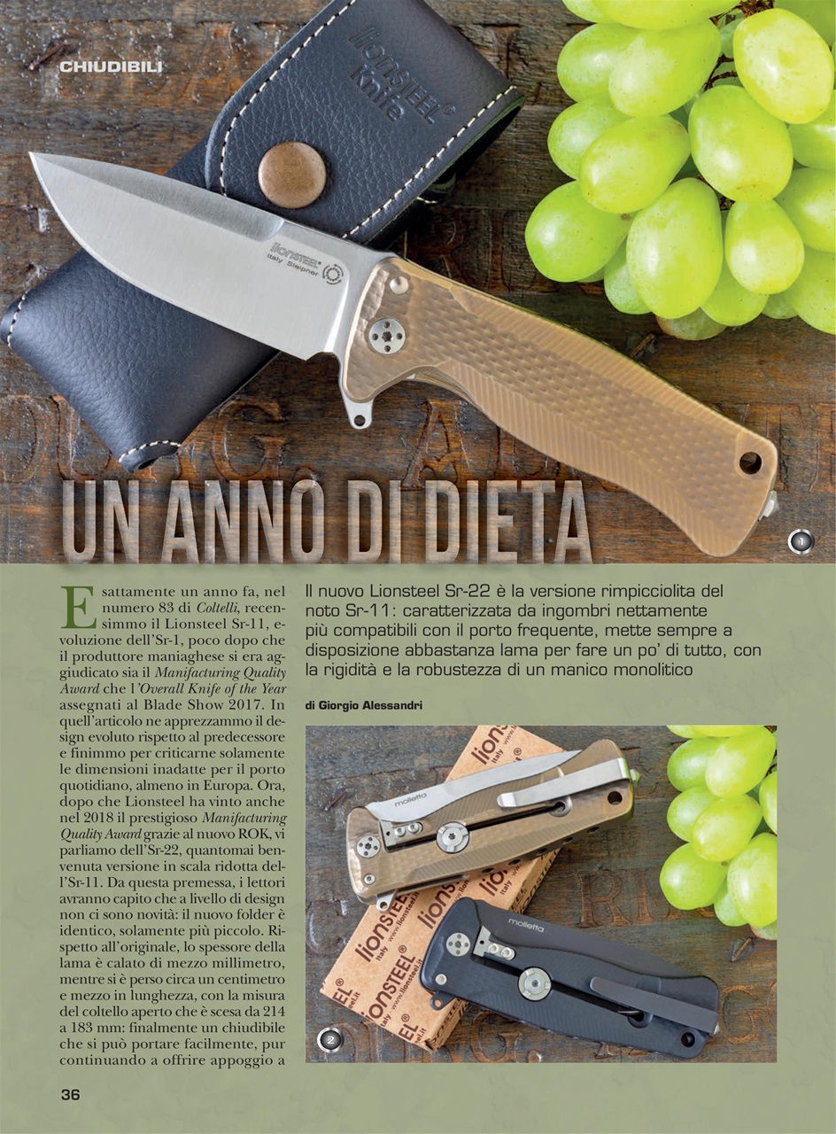 COLTELLI Preview Pages