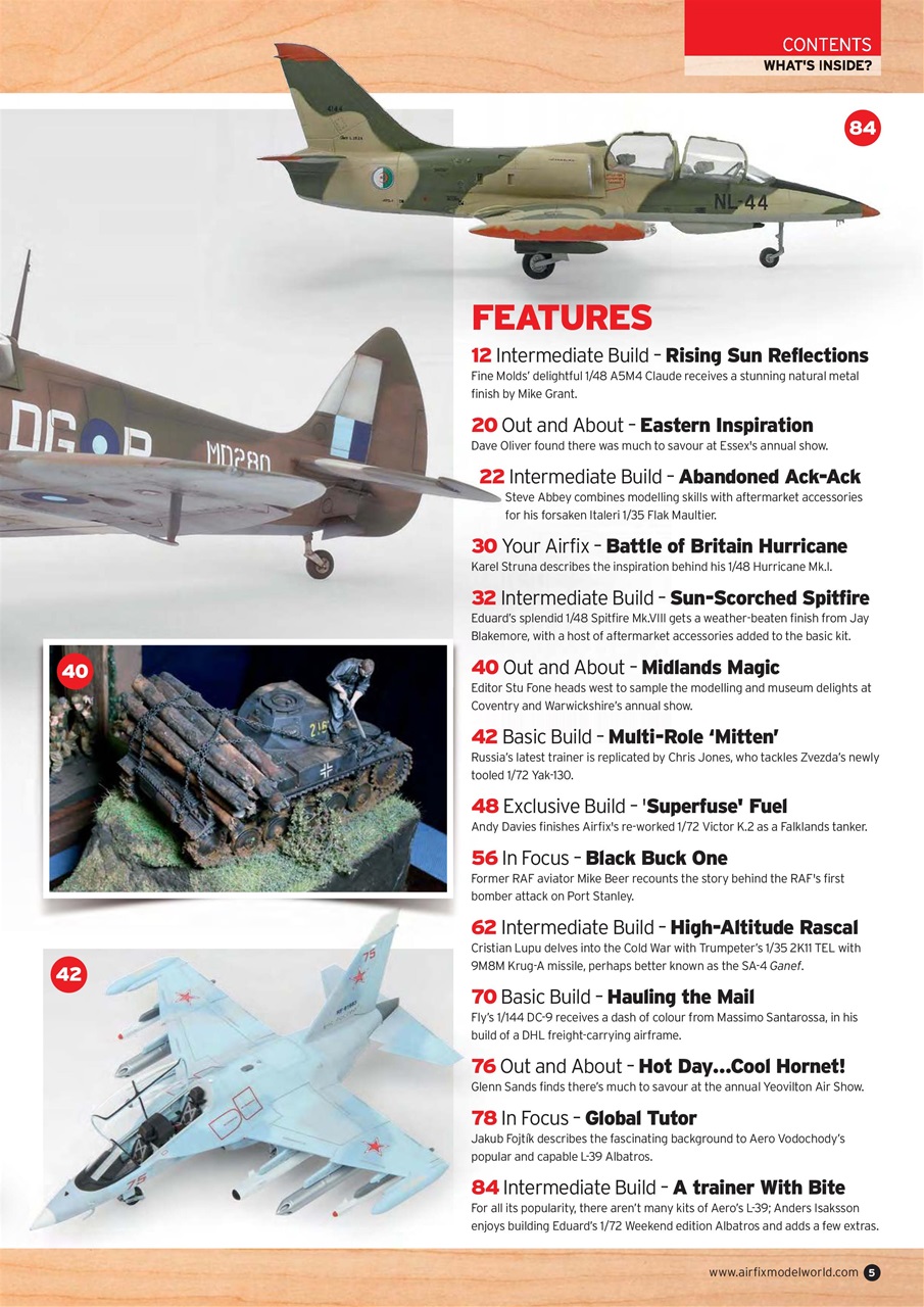 Airfix Model World Preview Pages