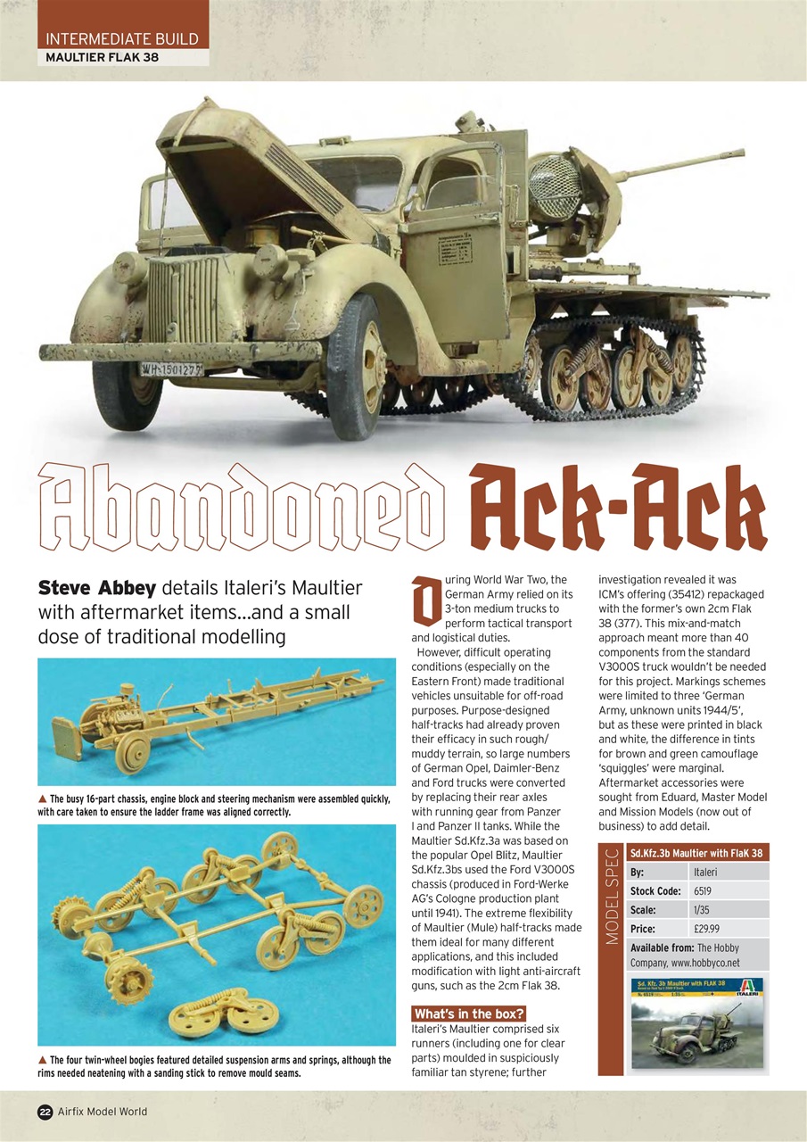 Airfix Model World Preview Pages