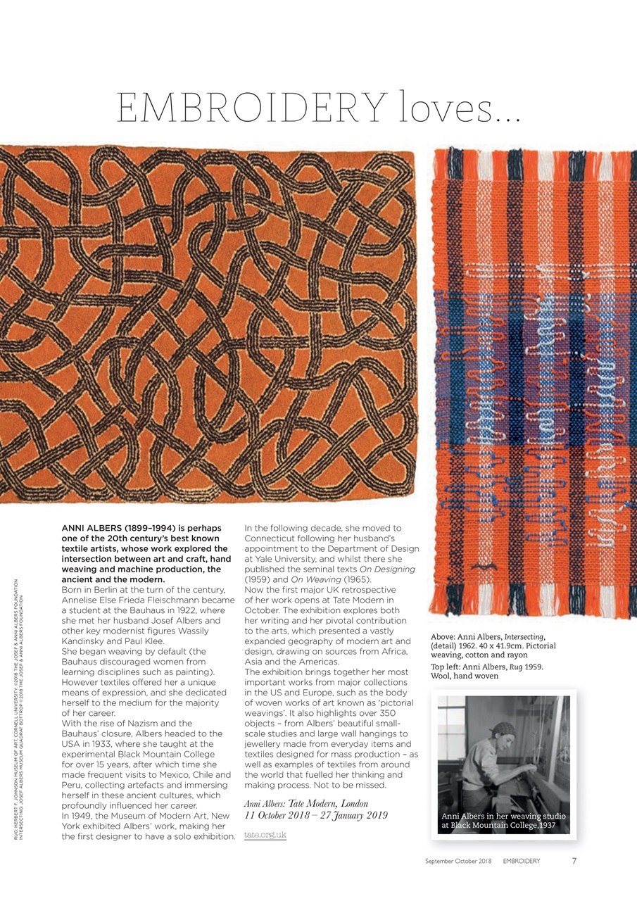 Embroidery Magazine Preview Pages