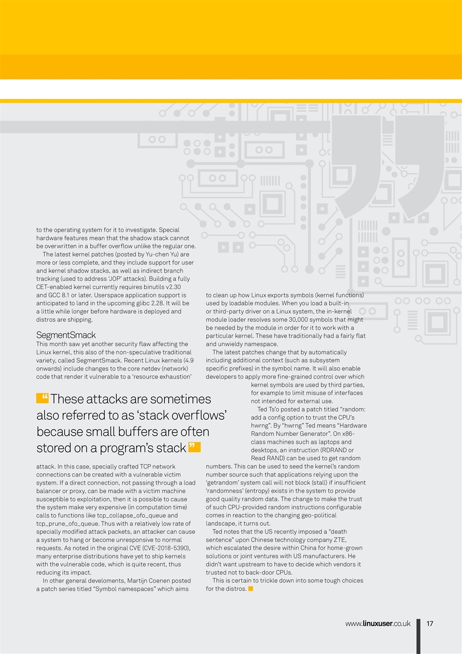 Linux User and Developer Preview Pages