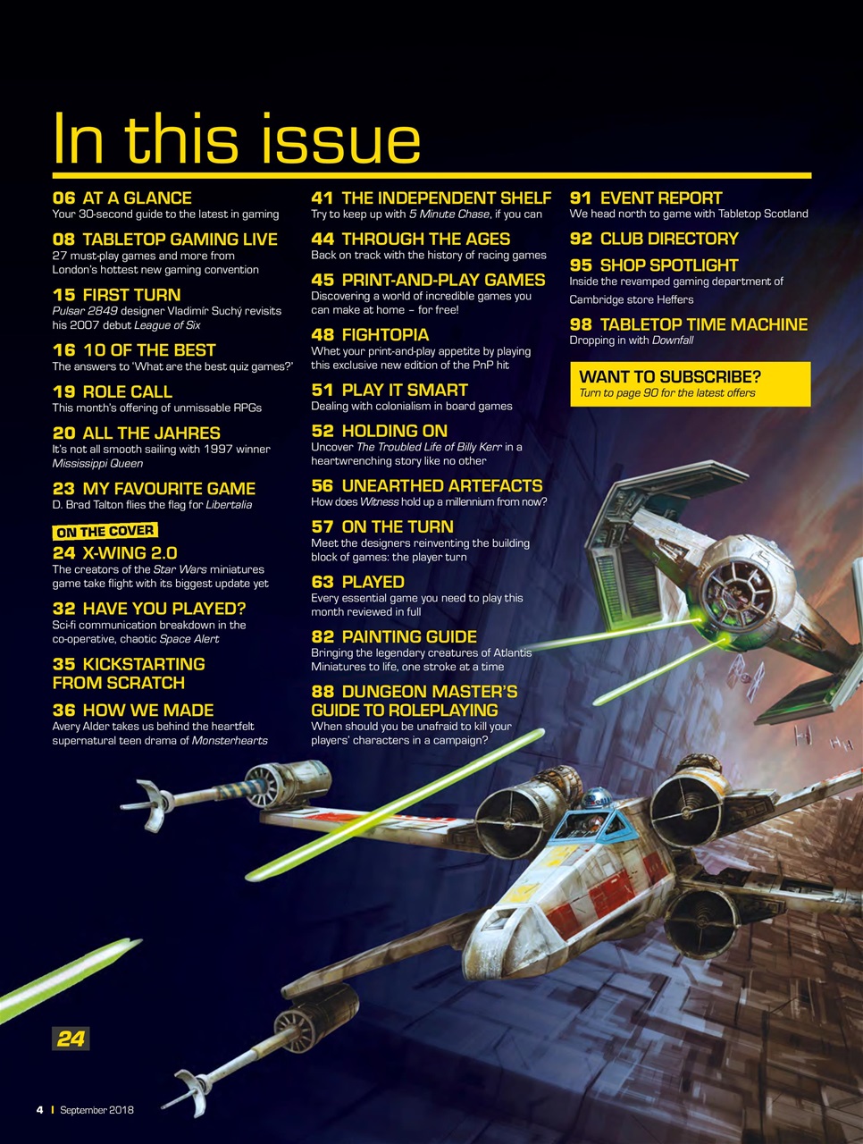 Tabletop Gaming Preview Pages