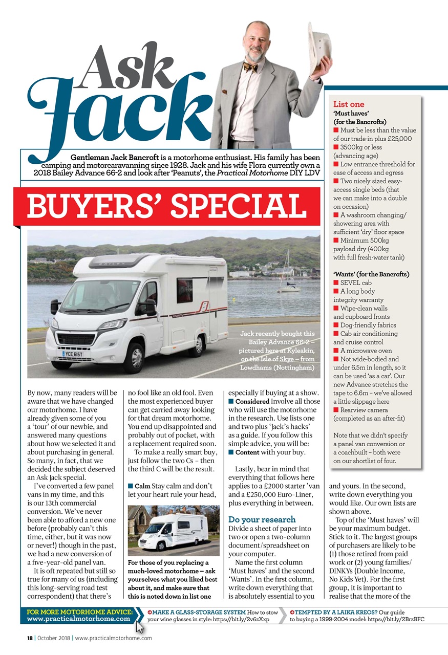 Practical Motorhome Preview Pages