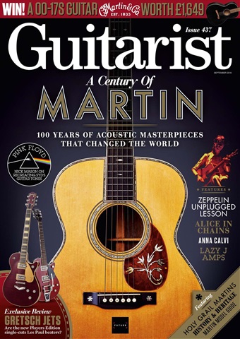 Guitarist issue September 2018
