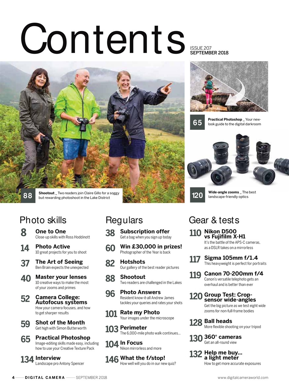 Digital Camera Magazine Preview Pages