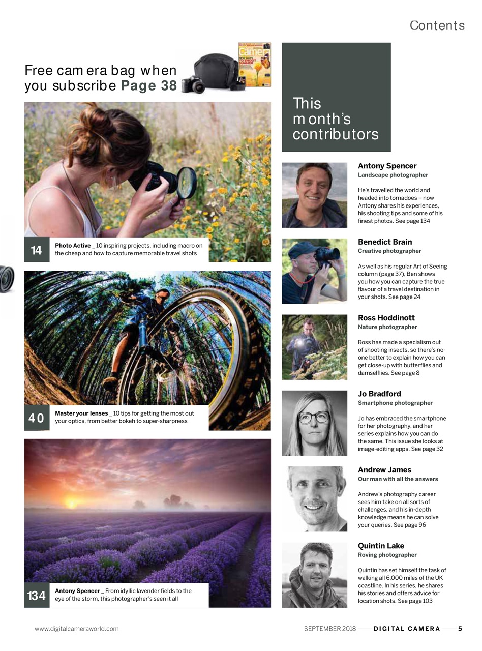 Digital Camera Magazine Preview Pages