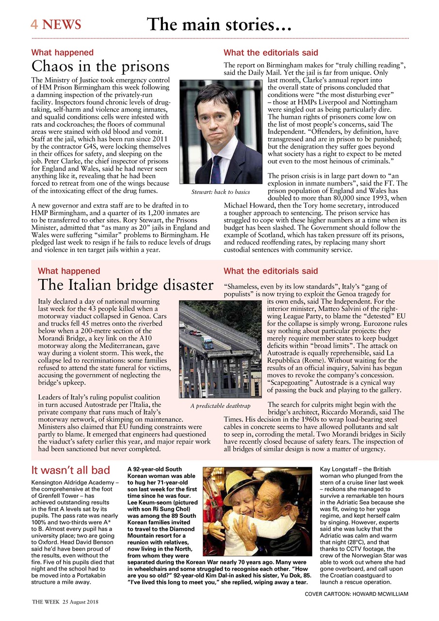 The Week Preview Pages