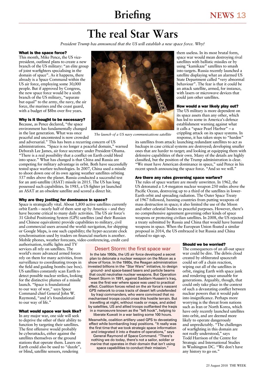 The Week Preview Pages