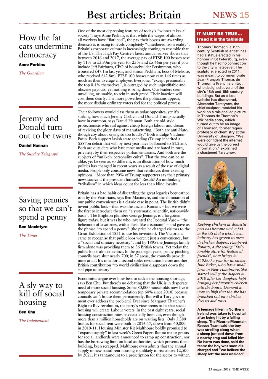 The Week Preview Pages