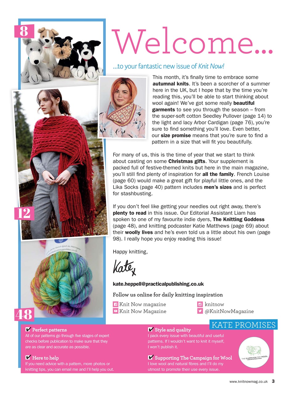 Knit Now Preview Pages