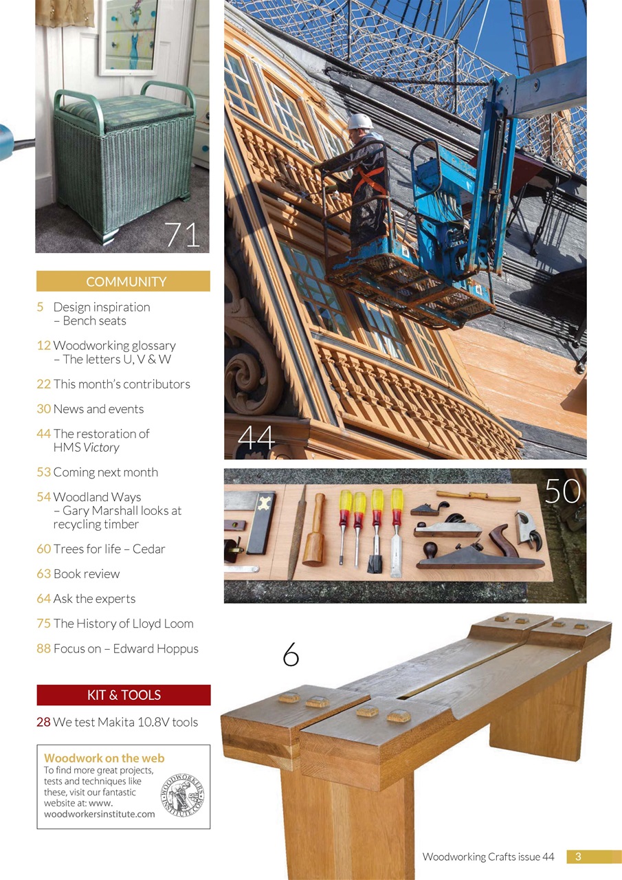 Woodworking Crafts Magazine Preview Pages