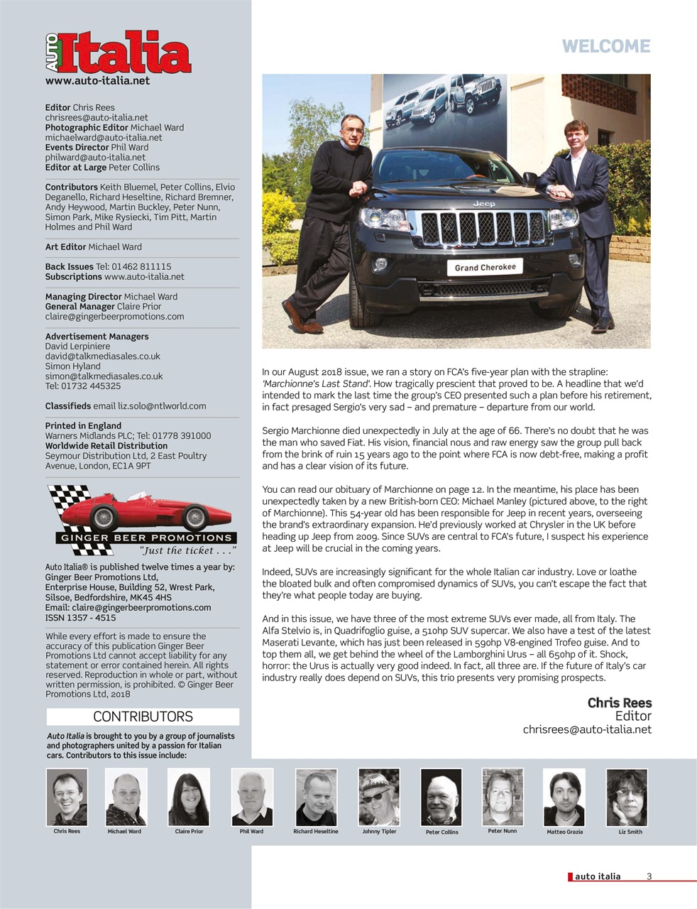 AutoItalia Magazine Preview Pages