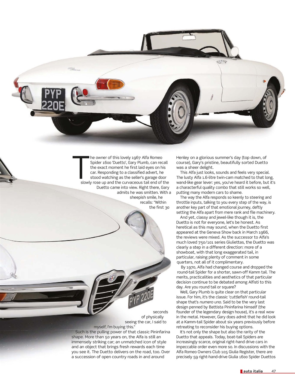 AutoItalia Magazine Preview Pages