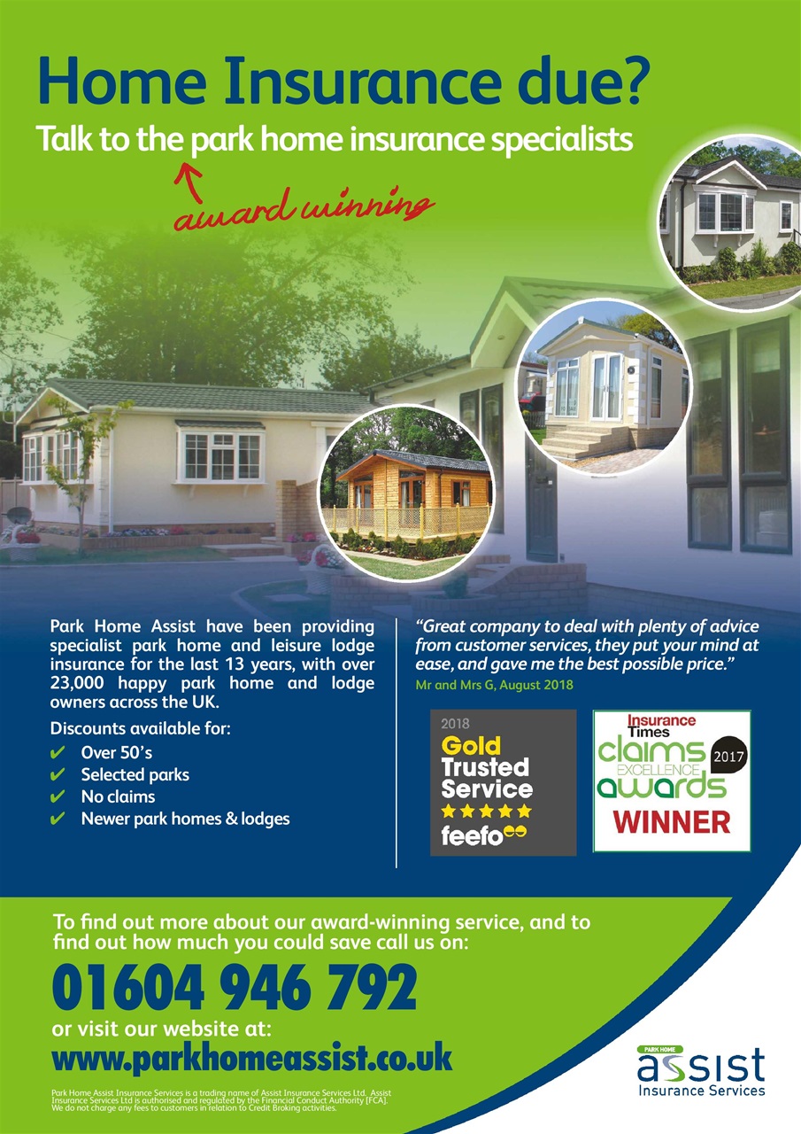 Park Home & Holiday Living Preview Pages