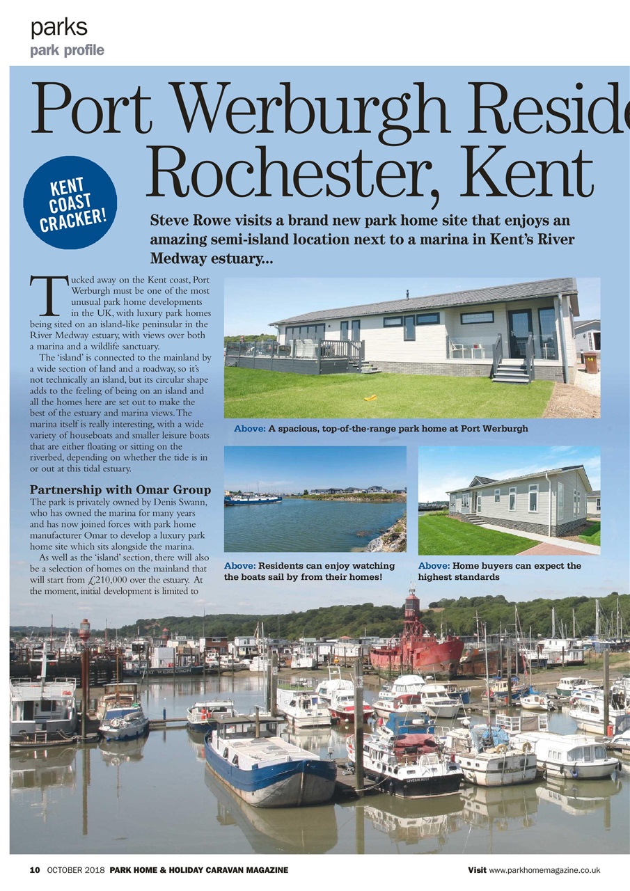 Park Home & Holiday Living Preview Pages