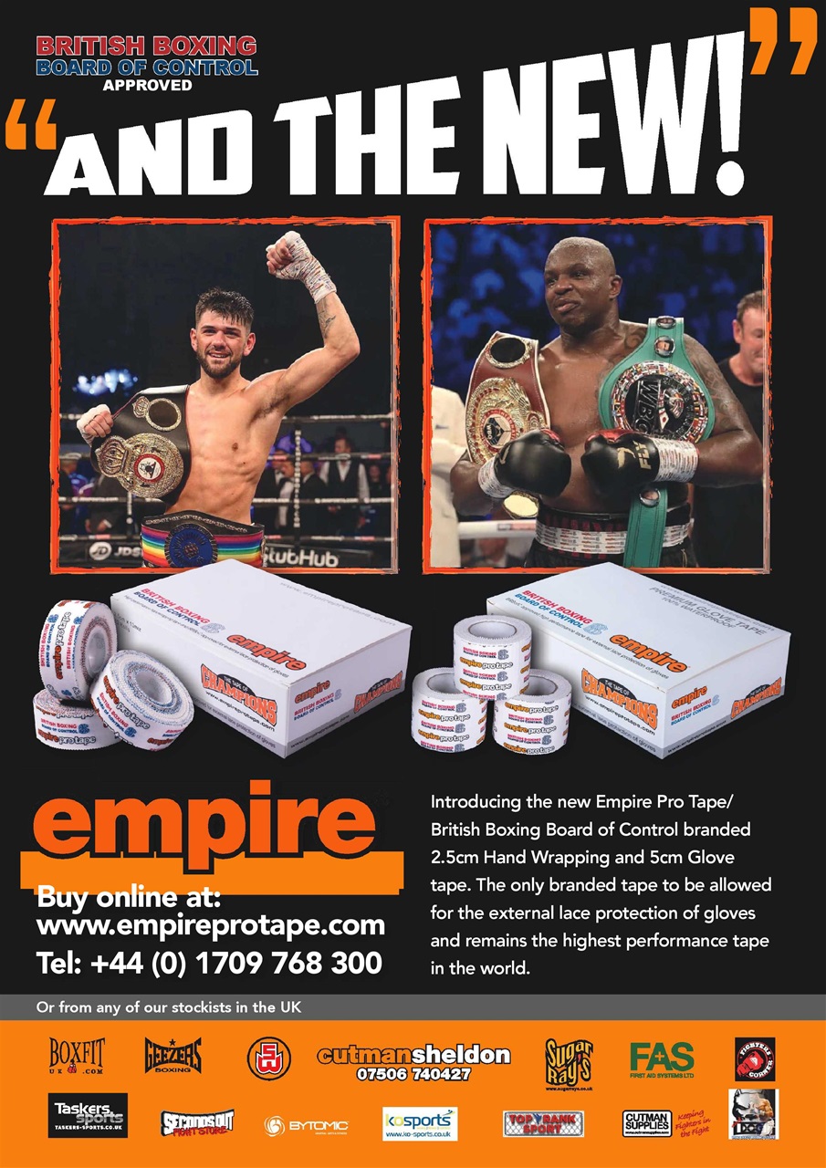 Boxing Monthly Preview Pages