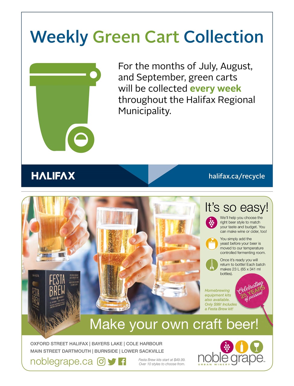Halifax Magazine Preview Pages