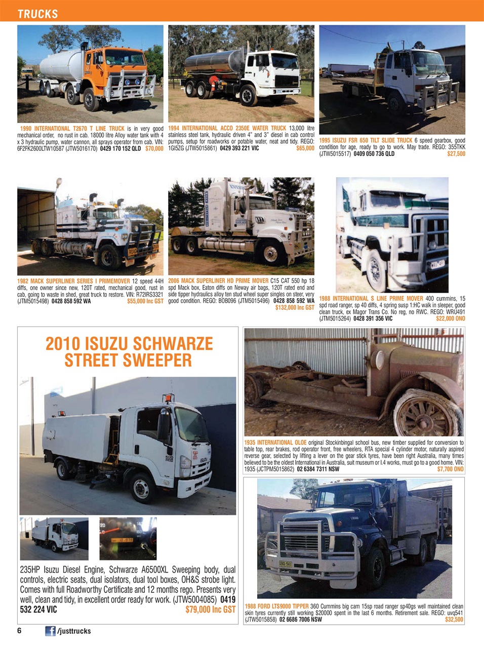 JUST TRUCKS Preview Pages