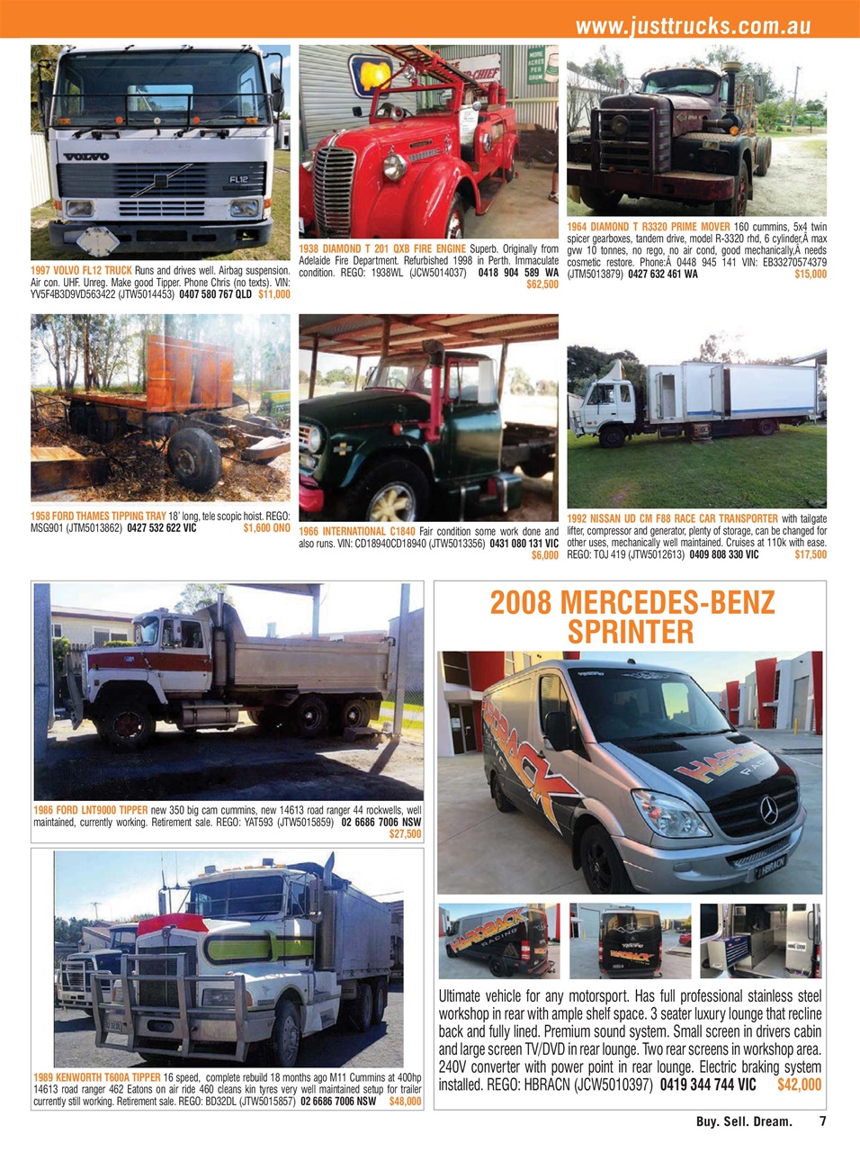 JUST TRUCKS Preview Pages