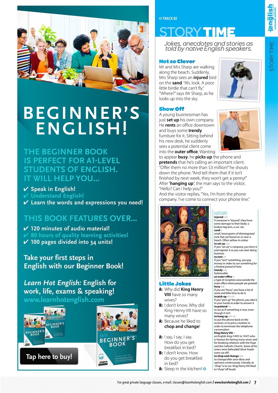 Learn Hot English Preview Pages