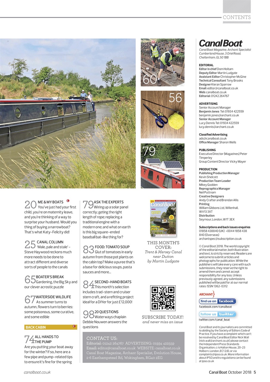 Canal Boat Preview Pages