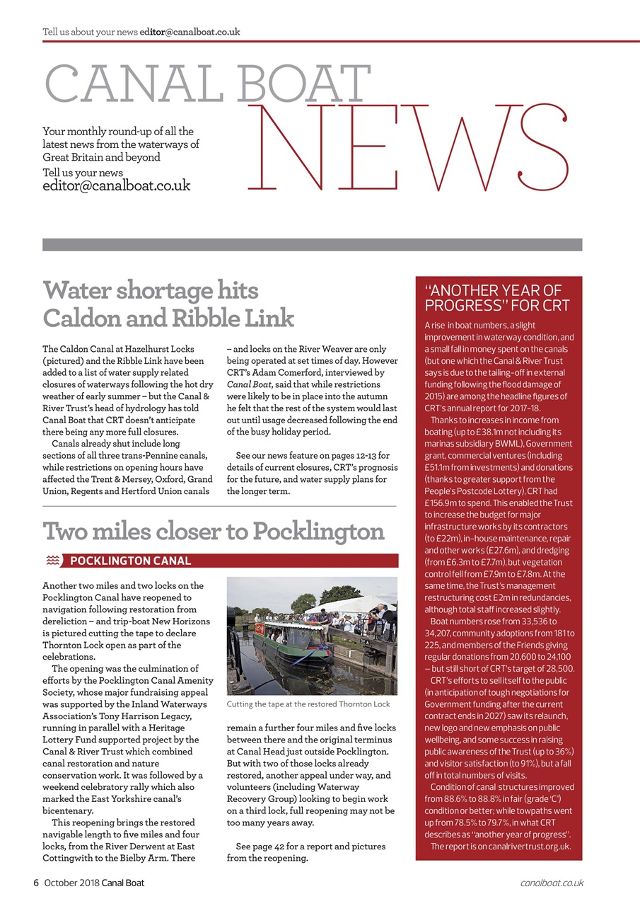 Canal Boat Preview Pages