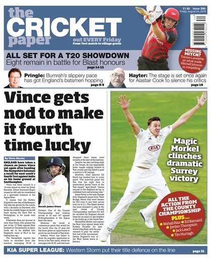 The Cricket Paper issue 