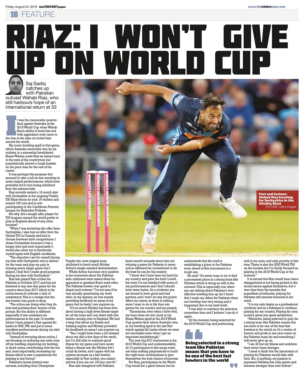 The Cricket Paper Preview Pages
