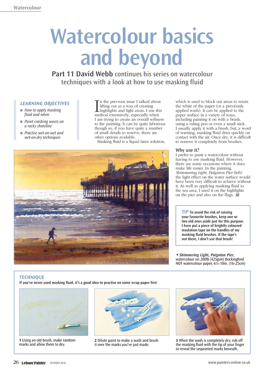 Leisure Painter & The Artist Preview Pages