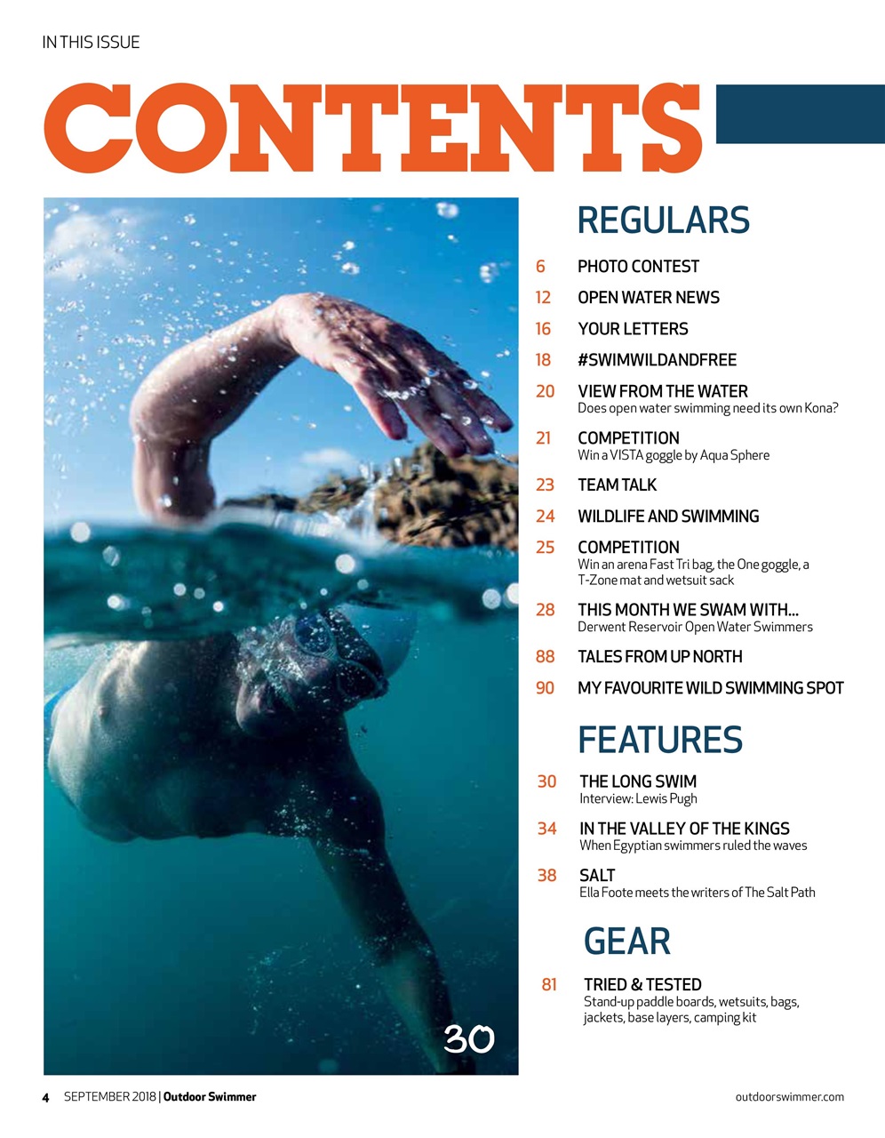 Outdoor Swimmer Preview Pages