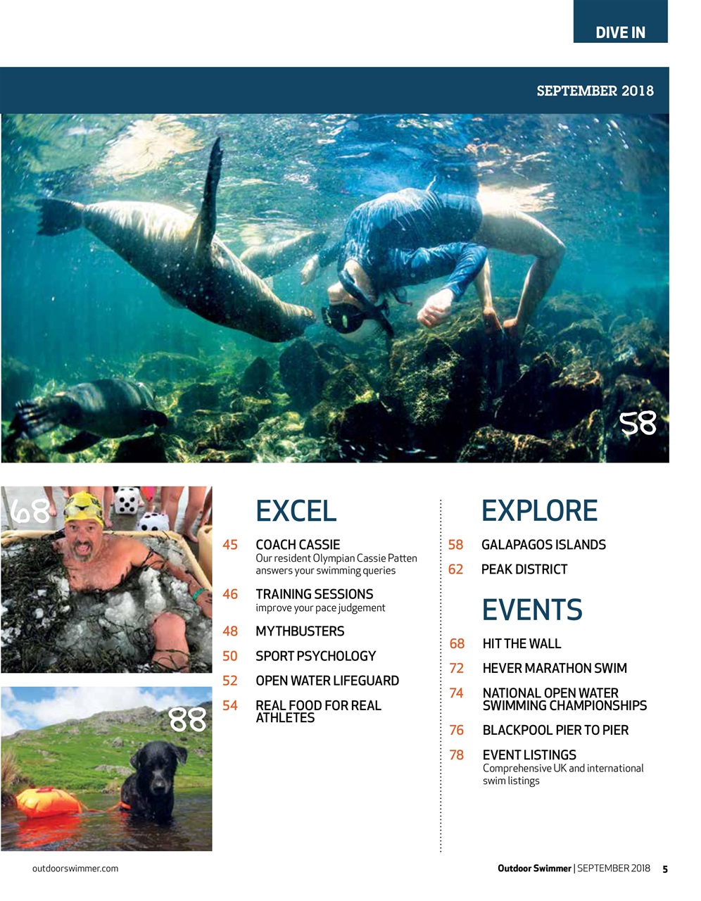 Outdoor Swimmer Preview Pages